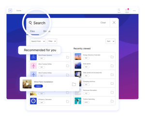 Search-and-recommended