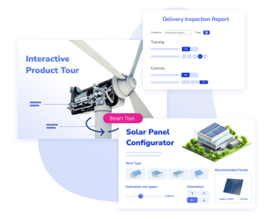 Smart tools like 3D product configurators and AR